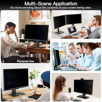 Magnetic Computer 27 Inch Privacy Screen for 16:9 Aspect Ratio - size: Computer Monitor 27Inch-1Pack