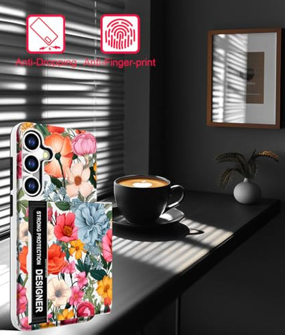 for Samsung Galaxy S24 / S25 Case - Pink Nice Floral - color: Pink Nice Floral