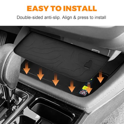 Wireless Charging Mat for 2026 Subaru Forester Base/Premium/Sport/Touring - size: for 2026 Subaru Forester