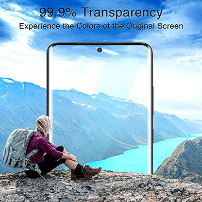 KAREEN Screen Protector for Samsung Galaxy S20 Plus Tempered Glass Film | 3D Full Coverage, 9H Hardness, Anti Scratch, 2 Pack - size: Galaxy S20 Plus 6.7-inch