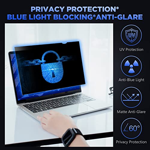 Magicmoon 16 Inch Privacy Screen Filter for 16:10 Aspect Ratio Monitor