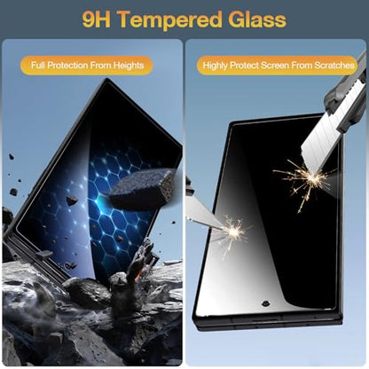 Asstar 2 Pack Samsung Galaxy Z Fold 7 Privacy Screen Protector - color: Black-Galaxy Z Fold 7