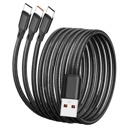 UCEC USB C Multi Charging Cable, 3 in 1 USB-C Splitter Charging Cord