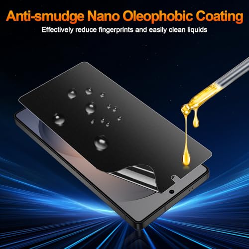 2 Pack for Samsung Galaxy S26 Ultra Anti-Glare Matte Privacy Screen Protector, Smooth and Responsive Touch Flexible EPU Film, [Support Fingerprint Unlock] [Self-Healing] [Not Glass] - size: Samsung Galaxy S26 Ultra
