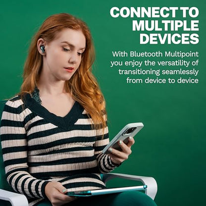 JLab, Go Pods ANC, True Wireless Earbuds, Active Noise Cancelling, Bluetooth, Sage - color: Sage