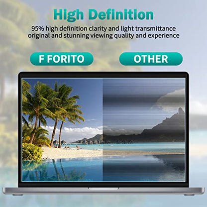 F FORITO 2-Pack 17.3 inch 16:9 Anti Blue Light Matte Laptop Screen Protector, Compatible with 17.3” HP/Lenovo/Acer/ASUS/MSI Laptop, Anti Glare Anti Scratch - size: 17.3 Inch (Diagonal) - 16:9 Aspect Ratio