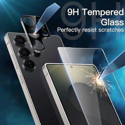JETech Screen Protector for Galaxy S25 Ultra, 2+2 Pack - size: Galaxy S25 Ultra