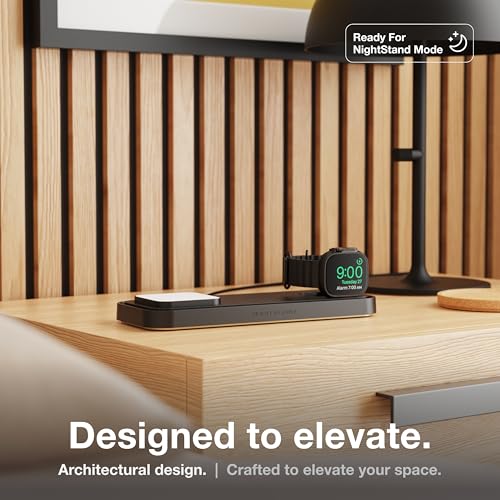 NOCO XGrid XDP3 3-in-1 Wireless Charging Station - iPhone, Watch & AirPods