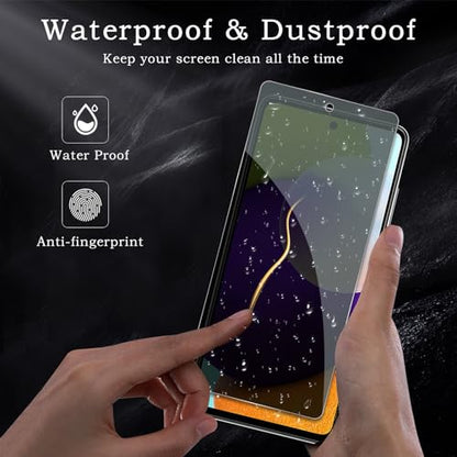 Privacy Screen Protector for Samsung Galaxy A52/A51/A53 5G, Shatterproof Tempered Glass Accessories, Anti Spy Tempered Glass Film, Case Friendly Ultra Resistant 9H Hardness Anti-Glare HD Black -3 Pack