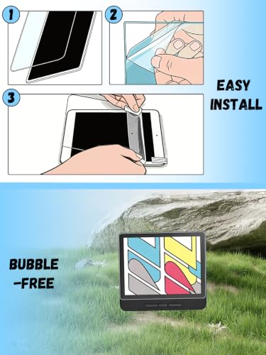 [2 Pack] for MooInk Nana 7" Hydrogel Film Screen Protector Self-Healing Anti-Scratch Bubble Free Easy Installation.