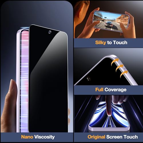for Samsung Galaxy A37 5G Privacy Screen Protector - size: Samsung Galaxy A37 6.7 inches