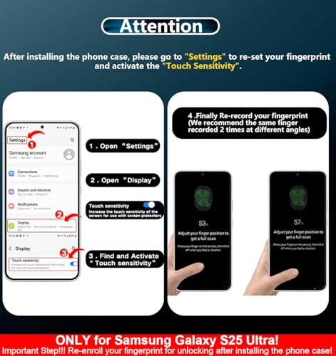 SPIDERCASE Only for Samsung Galaxy S25 Ultra Case Waterproof, Built-in Screen & Camera Lens Protector[IP68] [Military Grade Shockproof] Full Protection Only for S25 Ultra 6.9”, Black/Clear