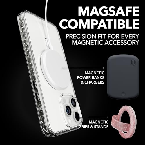 cellhelmet Fortitude Case for iPhone 15 Pro Max | MagSafe Compatible | Dual Protection | Drop Test Certified | Shockproof Durable iPhone 15 Pro Max