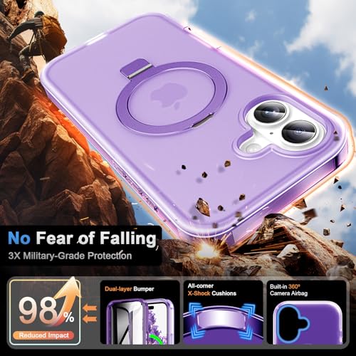 for iPhone 17 case-Purple