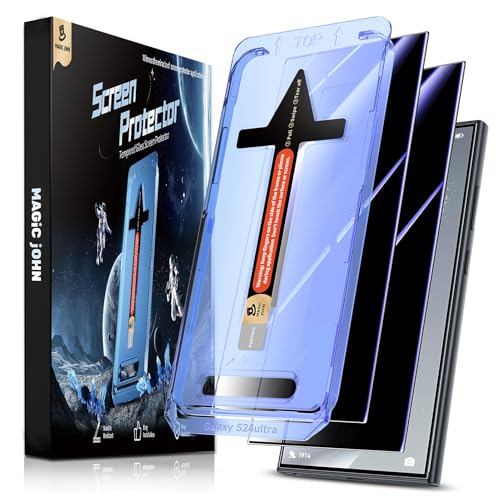MAGIC JOHN 2 Pack for Samsung Galaxy S24 Ultra Privacy Screen Protector