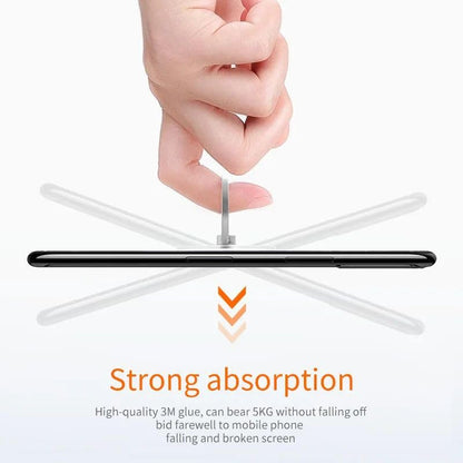 Cell Phone Ring Holder,Transparent Phone Ring Grip Holder,360 Degree Rotation Finger Ring Kickstand Compatible with All Smartphone Phone Case