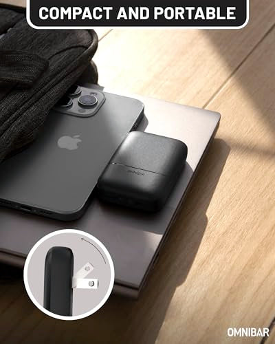 67W Slim Flat USB C Charger, 2-Port GaN PD 3.0 PPS Fast Charger - color: 67W Black