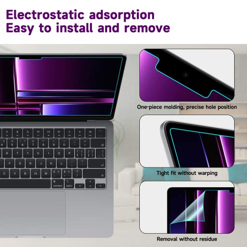 2 Pack Anti Blue Light Screen Protector Compatible with Macbook Pro 14 inch (2021-2026, M1-M5, Pro/Max), Eye Protection Anti Glare Computer Screen Cover for Mac Pro 14.2in - size: MacBook Pro 14 Inch