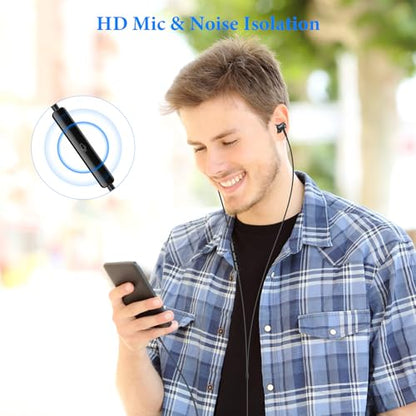 ACANDYA MFi-Certified Wired Headphones for Apple iPhone 14 13 Pro Gunmetal - color: Gunmetal