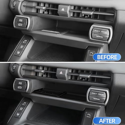 Silicone Center Console Pad Wireless Charging Mat Compatible with RAV4 2026