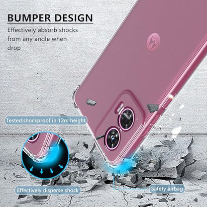 Anoowkoa for Moto G85 5G/Moto Edge 50 Fusion Case Clear - color: Moto Edge 50 Fusion/Moto G85