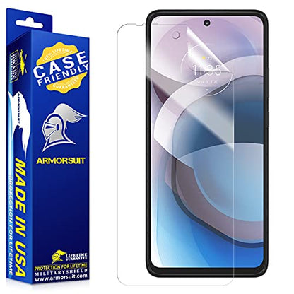 ArmorSuit [2 Pack] MilitaryShield Screen Protector Designed for Motorola One 5G Ace Moto G 5G (2021) Case Friendly HD Clear Film - size: 6.7 inch
