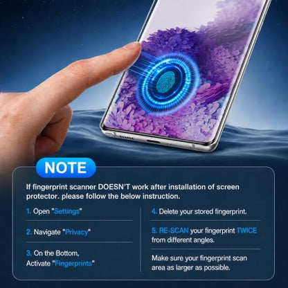 [3 Pack] 3D Curved Tempered Glass for Galaxy S20 Plus Screen Protector | 9H Hardness, Ultrasonic Fingerprint Compatible, Case Friendly, Bubble Free HD Clear Glass for Samsung Galaxy S20 Plus - size: 6.7 Inch-Samsung S20 Plus