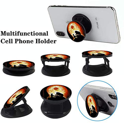 3 Pack/Multifunction Cell Phone Stand Holder and Grip Love Cartoon Foldable Phone Kickstand Mount Compatible for Smartphones - color: Love Cartoon