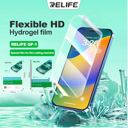 GF-1 Film Cutter Compatible HD Hydrogel Screen Protector Sticker - color: RL-GF-1