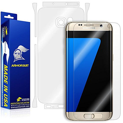 ArmorSuit MilitaryShield Full Body Skin Film + Screen Protector for Samsung Galaxy S7 Edge - Anti-Bubble HD Clear Film