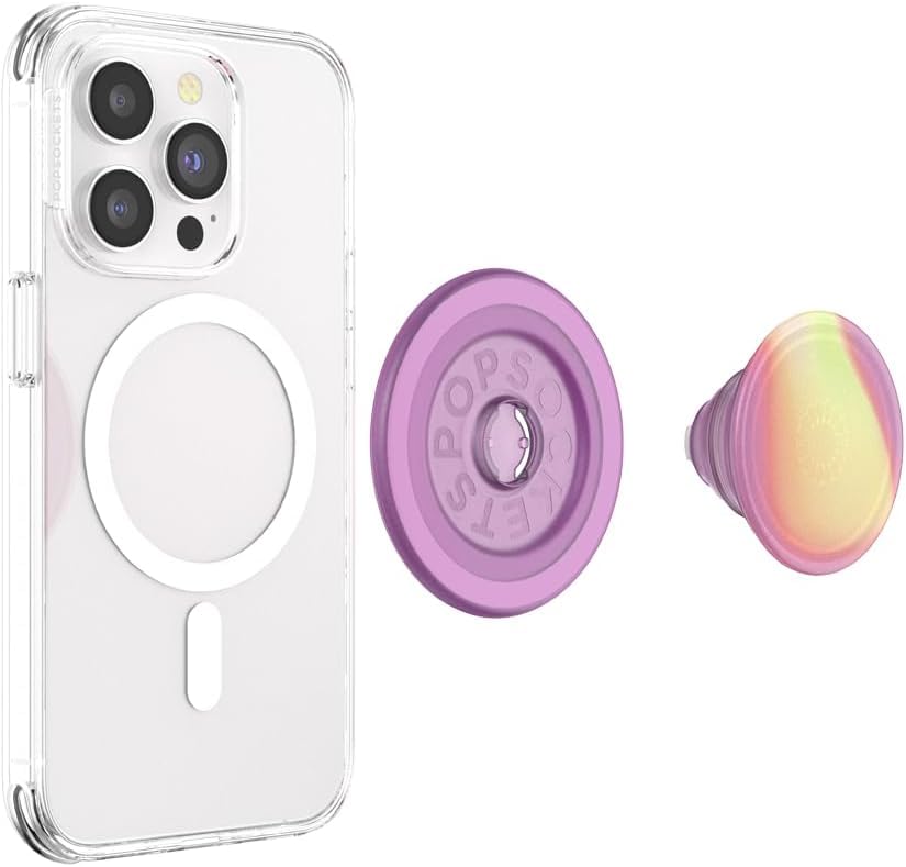 PopSockets Phone Grip for MagSafe, Magnetic Holder- Aurange - color: Aurange, style: MagSafe