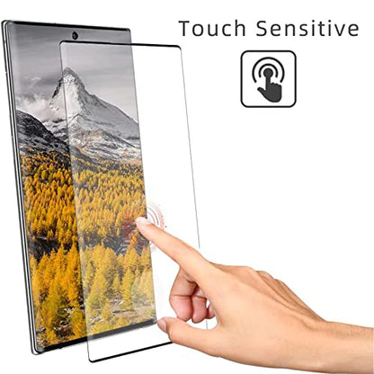 XDesign [2+2 Pack Galaxy S22 Ultra Screen Protector, 9H Tempered Glass Scratch Resistant, Ultrasonic Fingerprint Support, For Samsung Galaxy S22 Ultra 5G 6.8 Inch Glass Screen Protector - size: for Galaxy S22 Ultra 6.8"