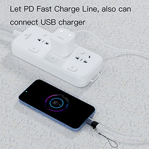 for DJI Mic Mini USB-C Adapter,OTG Converter with Charging Function,Not for DJI Mobile Receiver & Phone Calls, for Phone 14/13/12/11/USB-C EarPods