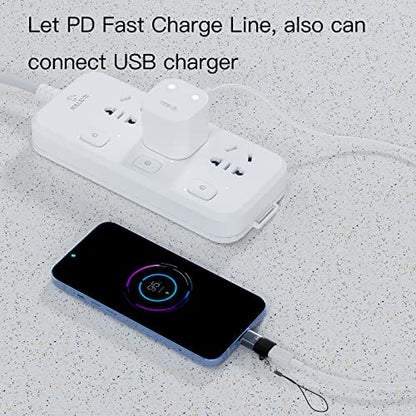 for DJI Mic Mini USB-C Adapter,OTG Converter with Charging Function,Not for DJI Mobile Receiver & Phone Calls, for Phone 14/13/12/11/USB-C EarPods