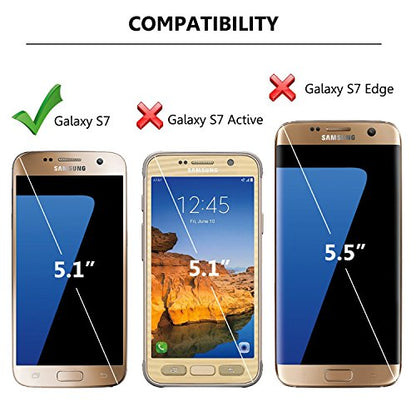 Jeylly Galaxy S7 Case, [3 Color] Slim Hybrid Impact Rugged Soft TPU & Hard PC Bumper Shockproof Protective Anti-Slip Case Cover Shell for Samsung Galaxy S7 S VII G930 GS7 - Wine | [3 Color] Slim Hybrid Impact Rugged Soft TPU&Hard PC Bumper Shockproof Prot