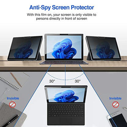 ProCase Privacy Screen Protector for 13" Surface Pro 11/10/8/X - size: 13" Surface Pro 11/10 2024/Pro 8 / Pro X