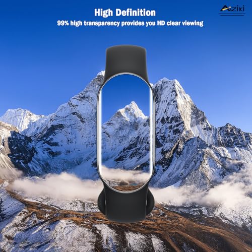 Aiziki（6 Pack Compatible for Xiaomi Smart Band 10 Screen Protector, Flexible TPU Film [Not Glass], Full Coverag, HD Clear Easy Install, Bubble Free for Xiaomi Smart Band 10 Screen Protector - size: RM6-Xiaomi Smart Band 10-Z