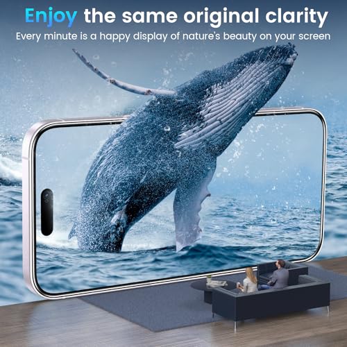 Fotbor Compatible with 3 Pack iPhone 17 Screen Protector With 1 Set Camera Lens Protector, 2025 Upgrade 9H+ Premium Tempered Glass, Easy Installation Kits, 6.3 inch - size: iPhone 17-6.3 inch