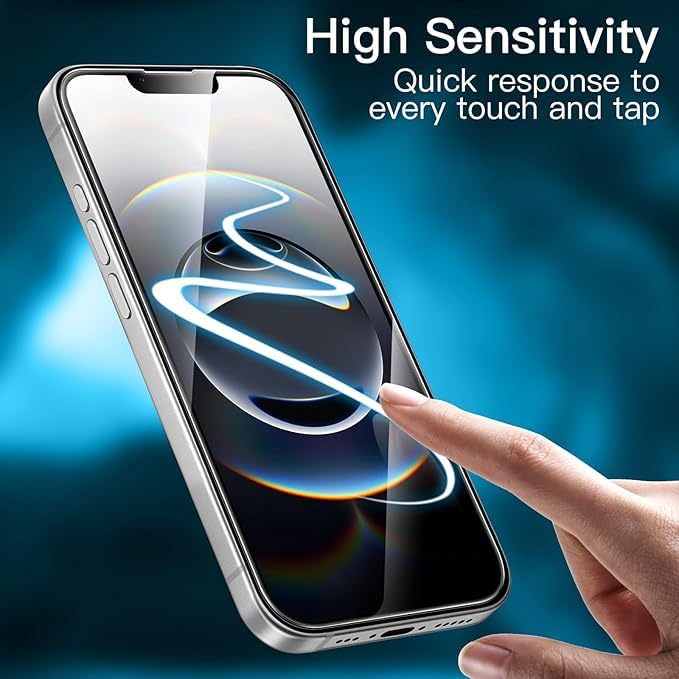 3 Set Tempered Glass Screen Protector Guard for Apple iPhone 17e Front and Back Soft Film Bulk