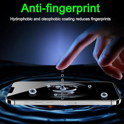 1 Pack for iPhone 14 Plus Privacy Screen Protector, Anti Spy Private Tempered Glass Film, 9H Hardness, Case Friendly - size: iPhone 14 Plus 6.7 Inch