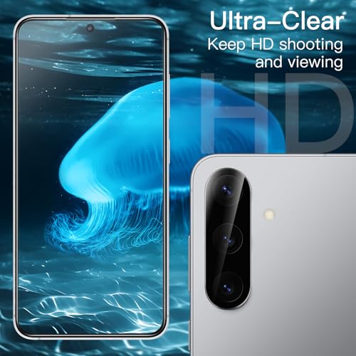 JETech Screen Protector for Galaxy S25, with Camera Lens Protector, 2+2Pack - size: Galaxy S25