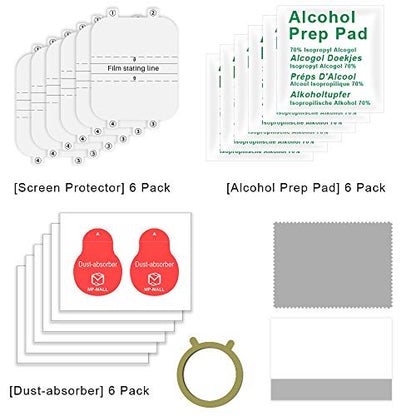 6 Pack Designed for Apple Watch Screen Protector 40mm, Apple Watch SE Series 6 5 4 Screen Protector，Anti-Scratch Bubble-Free Flexible TPU Film for iWatch 40mm