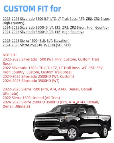 SKYLOTEC Magnetic Phone Mount for 2022-2026 Chevy Silverado/GMC Sierra - color: Magnetic, size: Silverado 2022-2025 (13.4 inch screen)