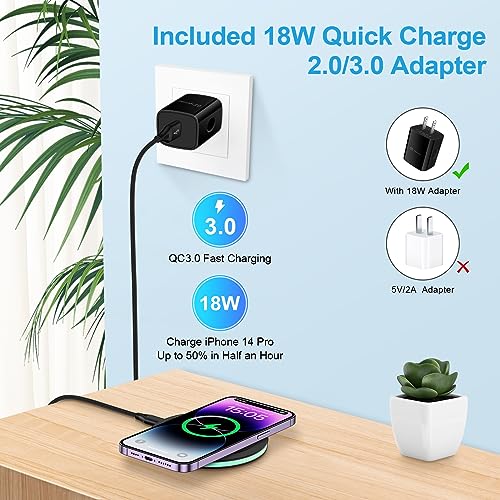 Wireless Charger Fast Charging Pad for Samsung Galaxy S26 FE Ultra S25 S24