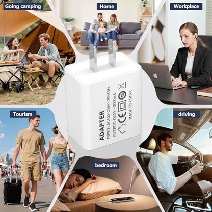 USB Charger Block 5v 2a Power Adapter 5V/2A usb Plug for Wall Outlet 10W Power Charging Supply 5 Volt 2000mA Head Single USB Port Compatible iPhone 14 Plus 13 Pro Max 12 Mini 11 Pro XS XR X SE 8 7 6 5 - color: 5v2a white