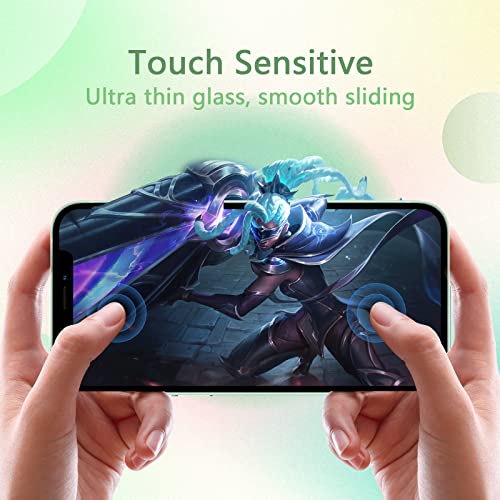 [3 Pack] for iPhone 12/12 Pro Green Privacy Screen Protector - size: iPhone 12/12 Pro
