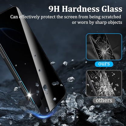 3 Pack Privacy Screen Protector for iPhone 17 Pro - size: iPhone 17 Pro 3PCS