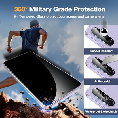 for Samsung Galaxy A37 5G Privacy Screen Protector - size: Samsung Galaxy A37 6.7 inches