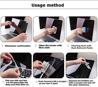 Screen Protector For Surface Laptop 4 Touch Screen Laptop 13.5 Inch Anti Glare&Anti Smudge 2Pcs MATTE Screen Protector (13.5 Inch Anti Glare)