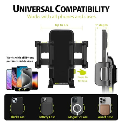 Bracketron TripGrip Low Profile Car Phone Mount Dashboard Suction Holder
